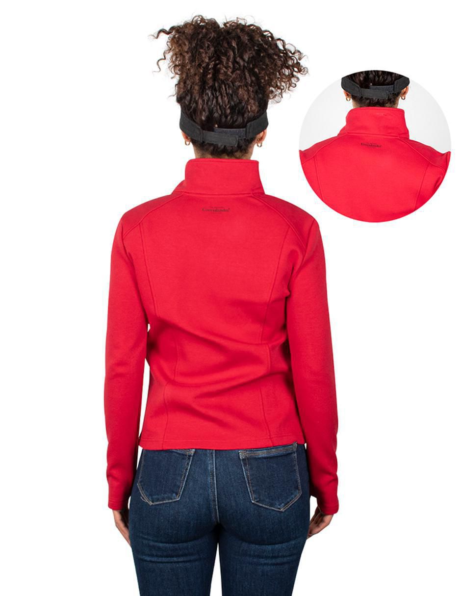 "sudadera" con bolsillos greenlander "para mujer"