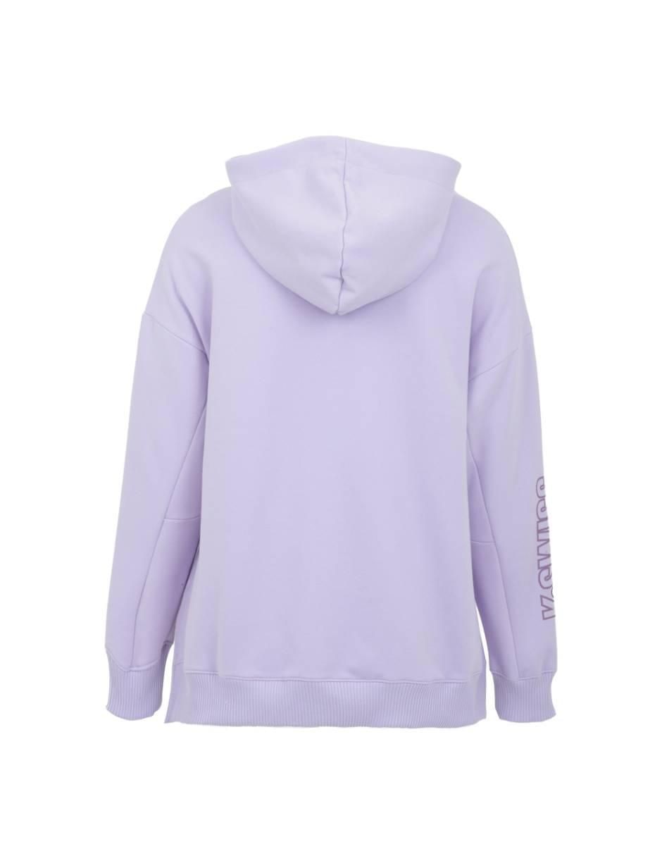 Sudadera con capucha y bolsa para mujer 4