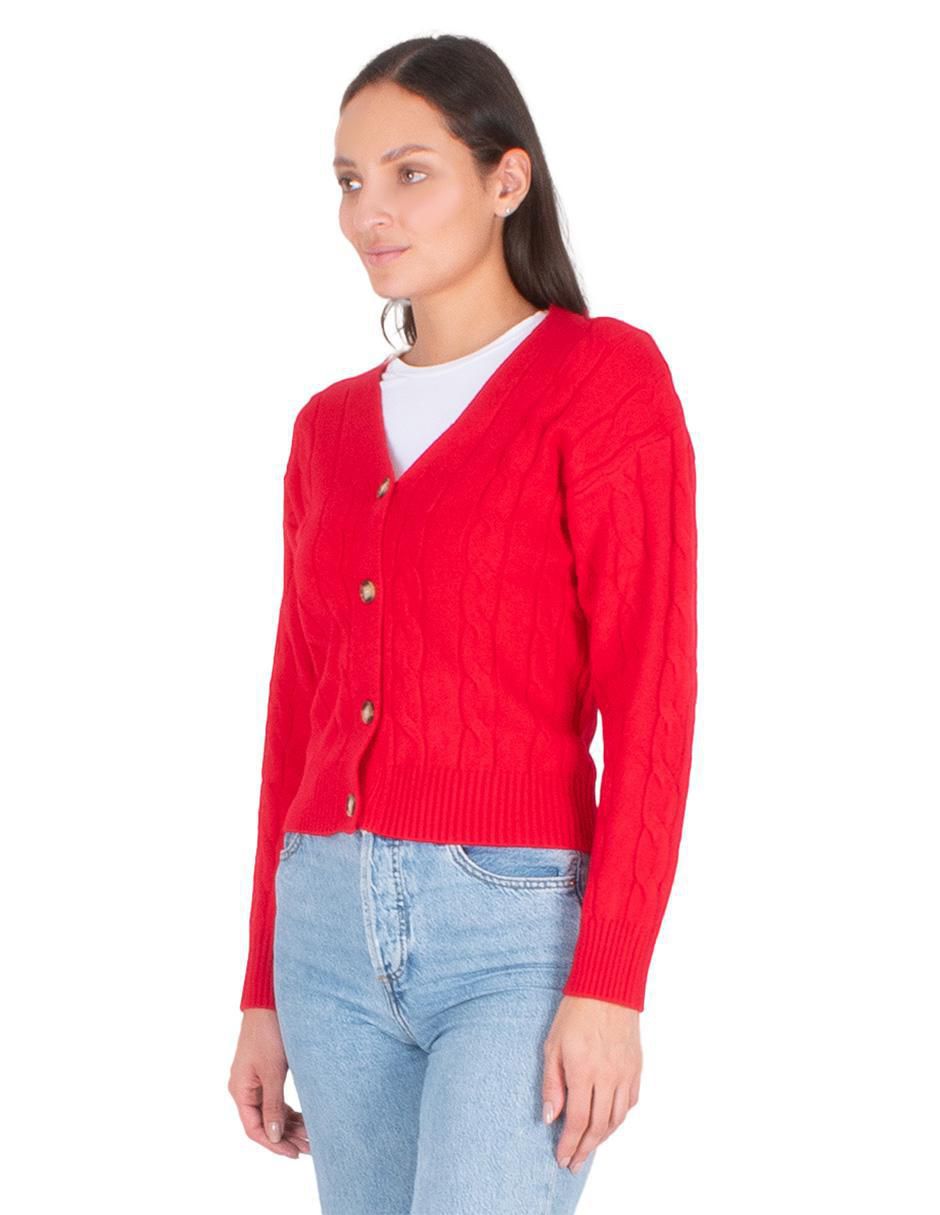 Suéter  cuello V para mujer 3