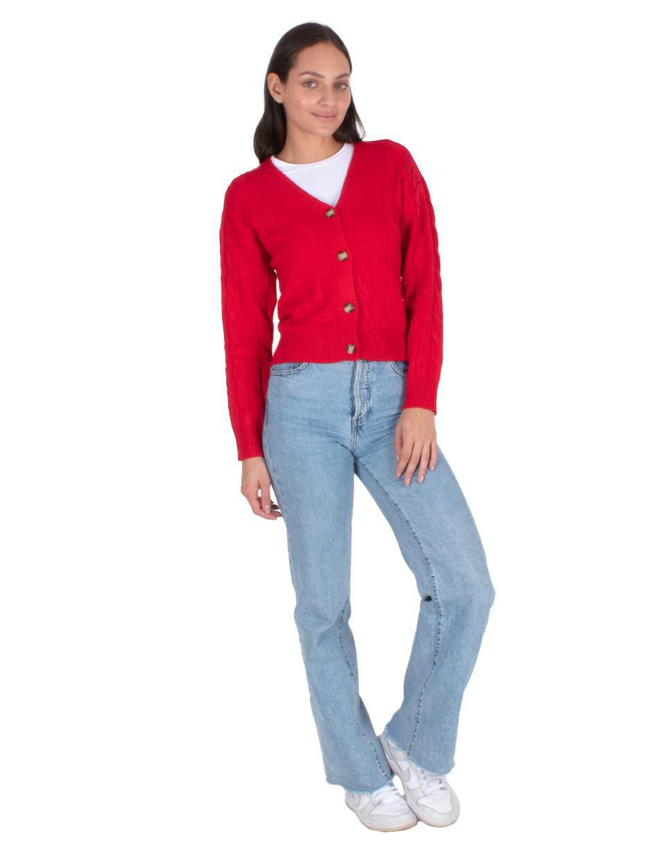 Suéter  cuello V para mujer 6