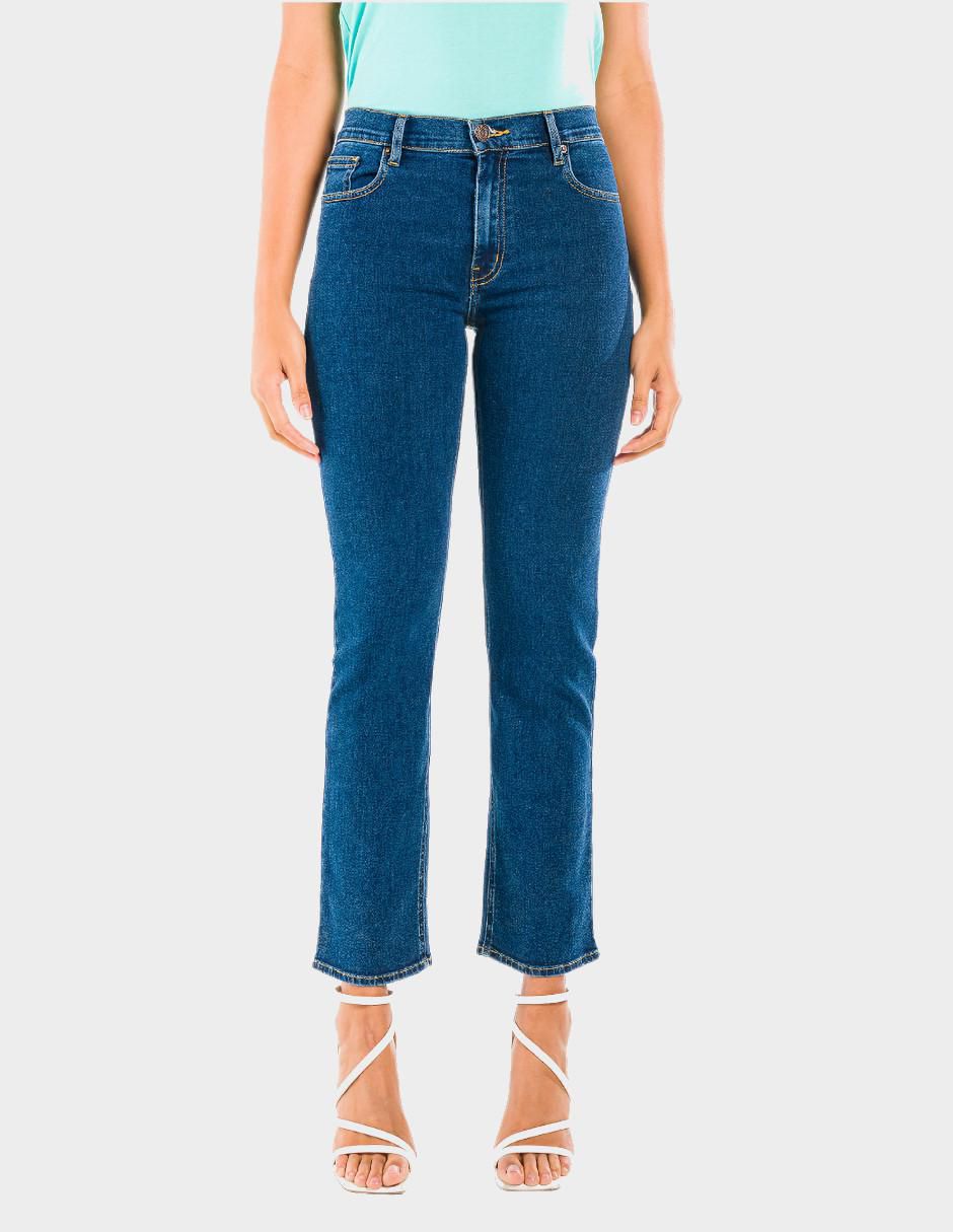 Jeans straight Oggi Jeans Atraction corte cintura alta para mujer