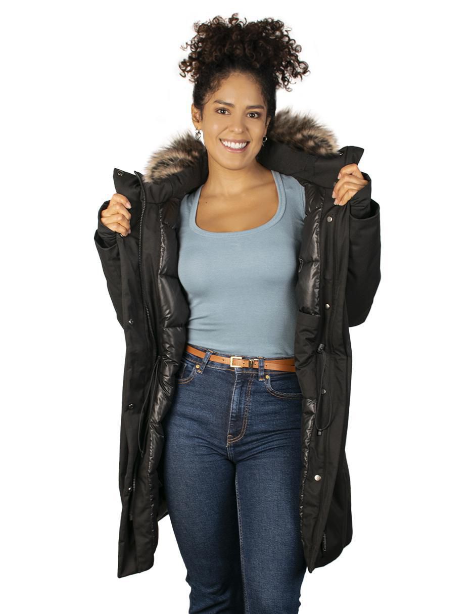 Chamarra cazadora impermeable para mujer 2