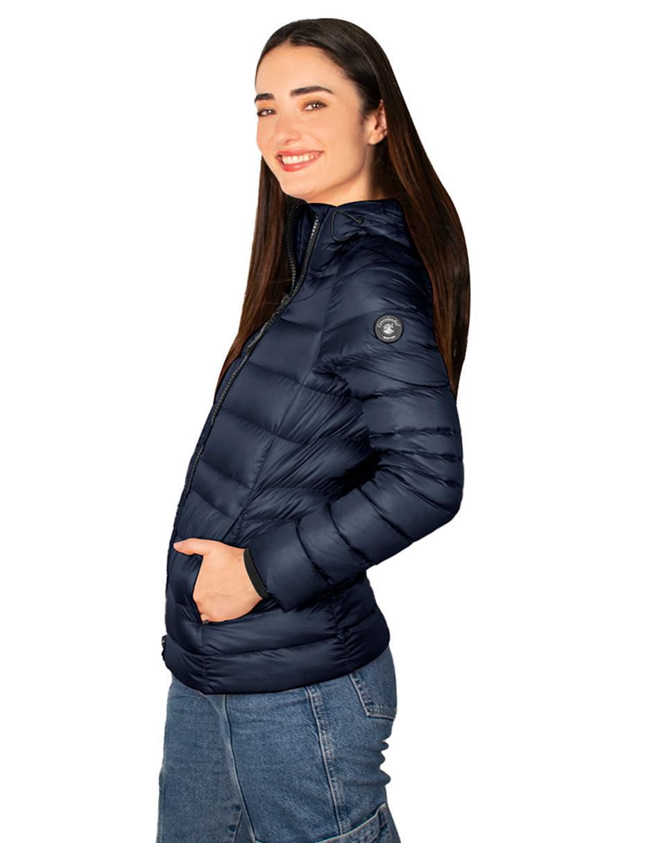 "chamarra" acolchada greenlander no impermeable "de" poliéster "para mujer"