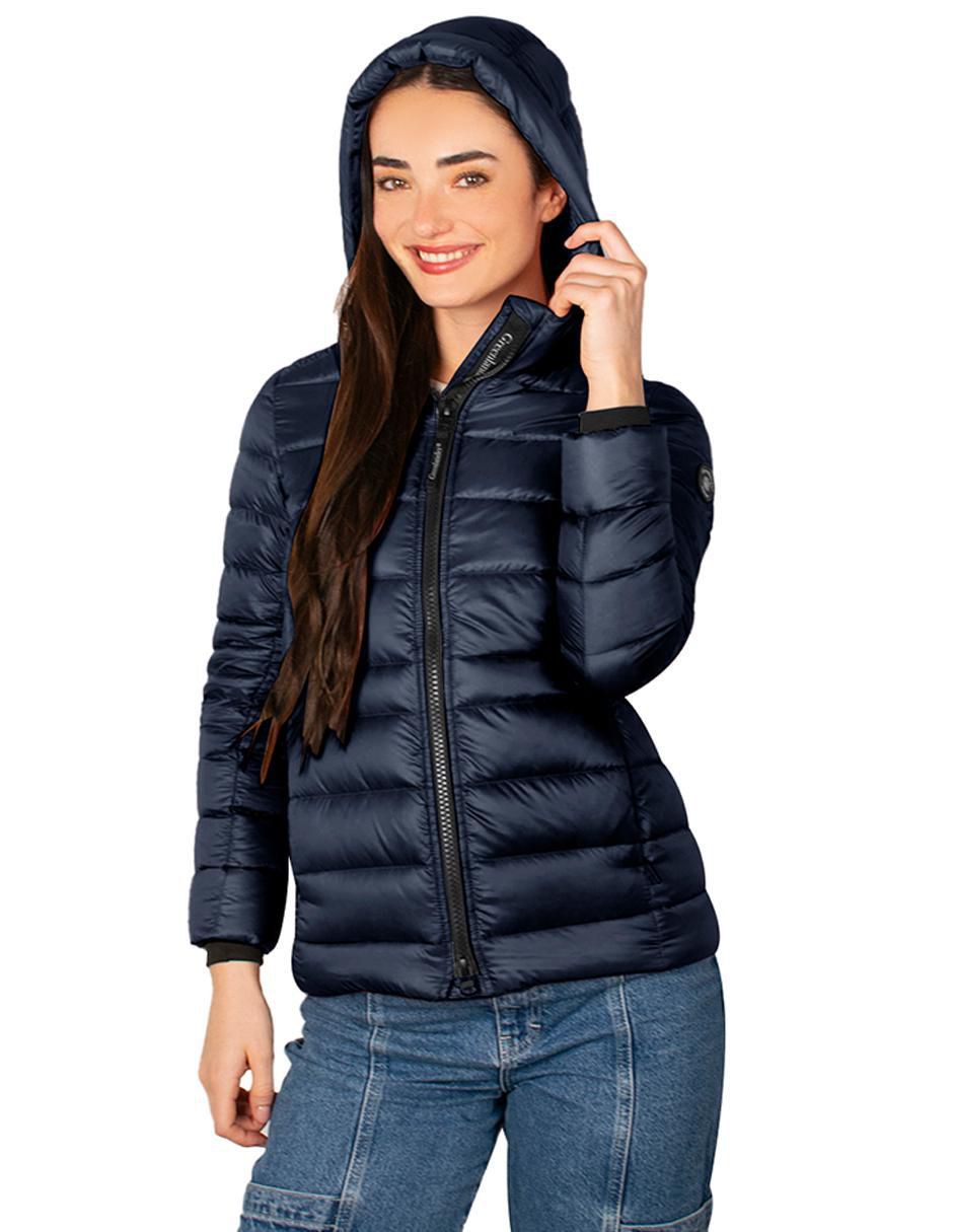 "chamarra" acolchada greenlander no impermeable "de" poliéster "para mujer"
