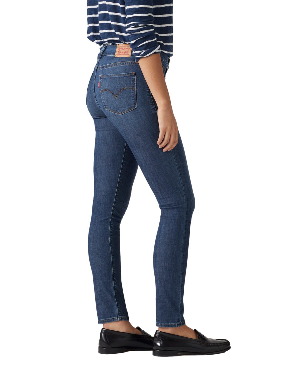 Jeans skinny 311 corte cintura para mujer 2