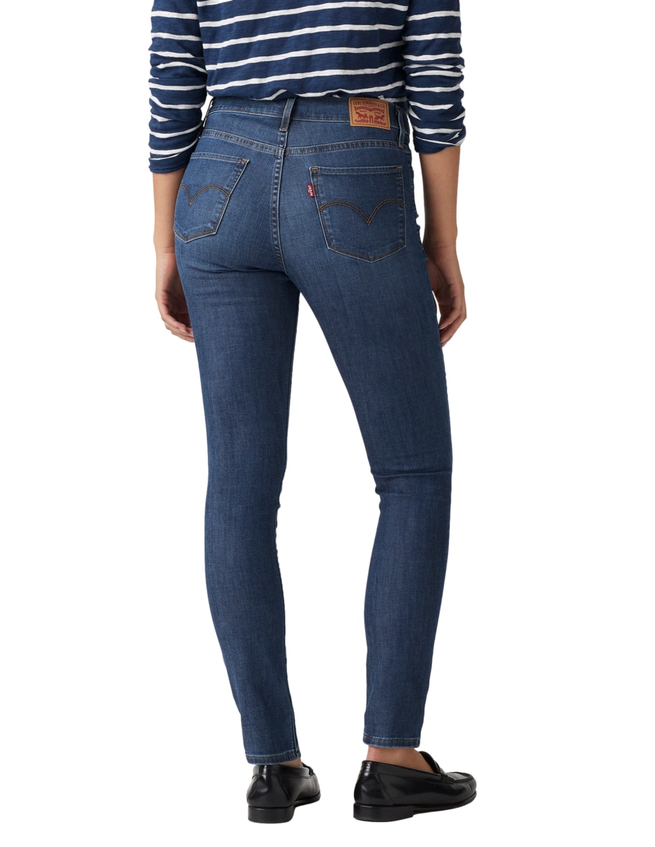 Jeans skinny 311 corte cintura para mujer 3