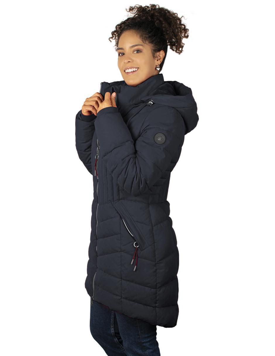 Chamarra acolchada greenlander para mujer