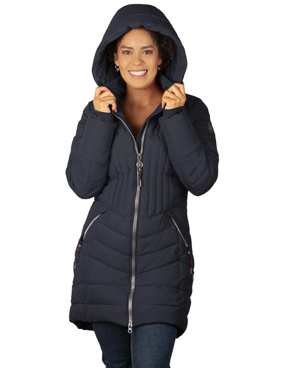 Chamarra acolchada greenlander para mujer