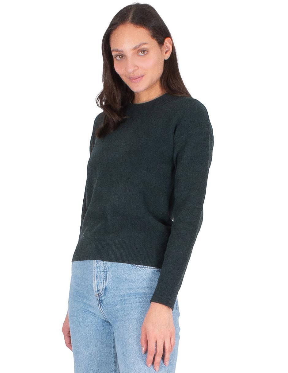 Suéter cuello redondo para mujer 2