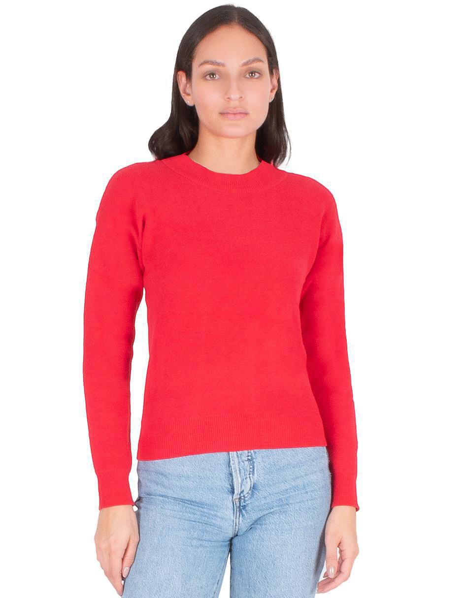 Suéter cuello redondo para mujer