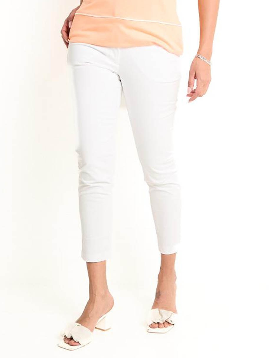 Pantalón capri slim para mujer 1
