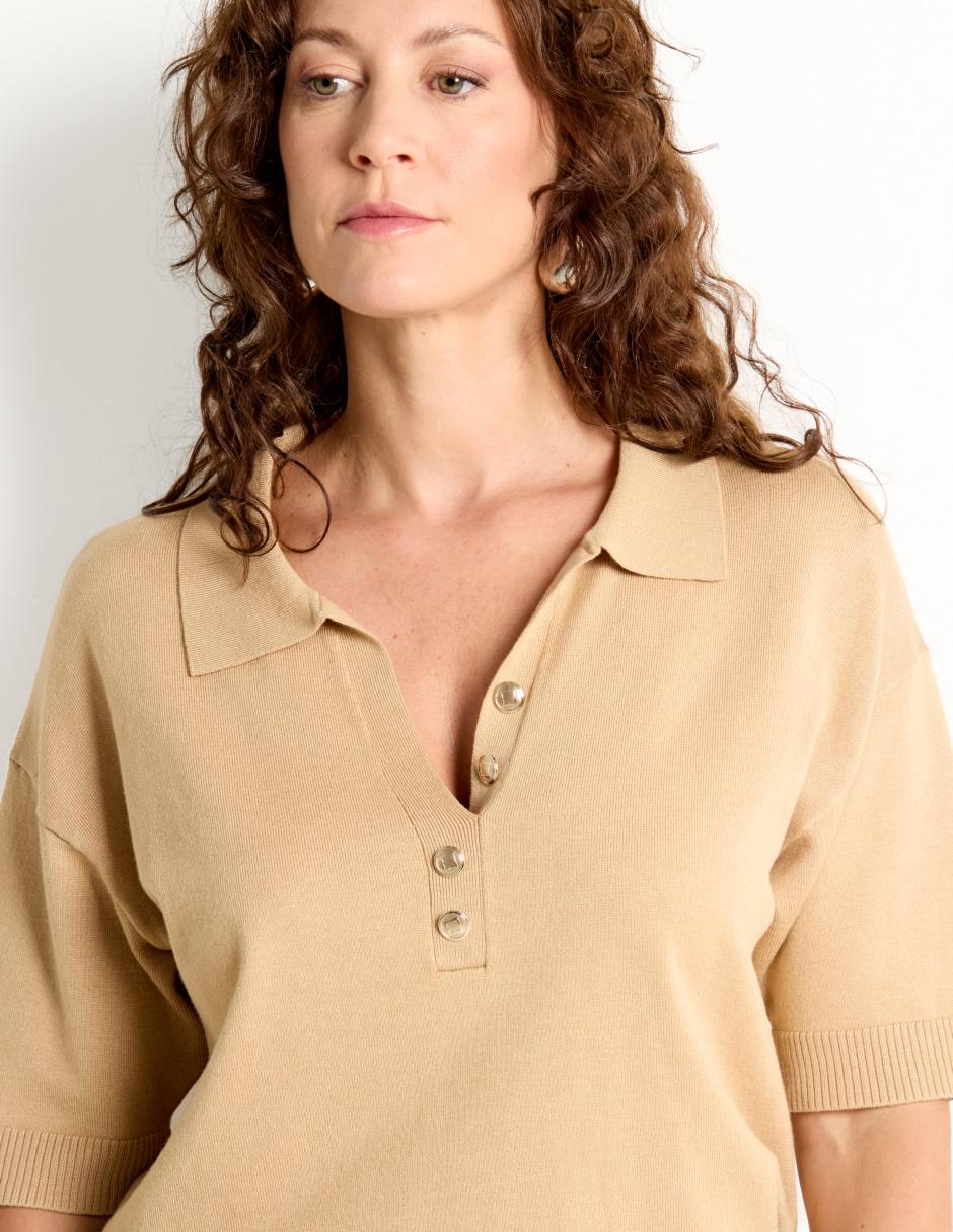 BLUSA LIEB LB2508-326 REGULA, M, BEIGE