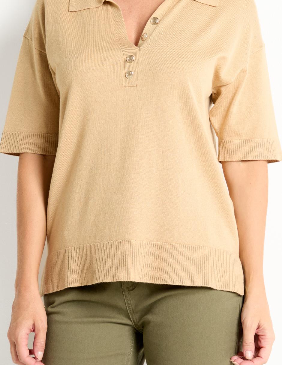 BLUSA LIEB LB2508-326 REGULA, M, BEIGE