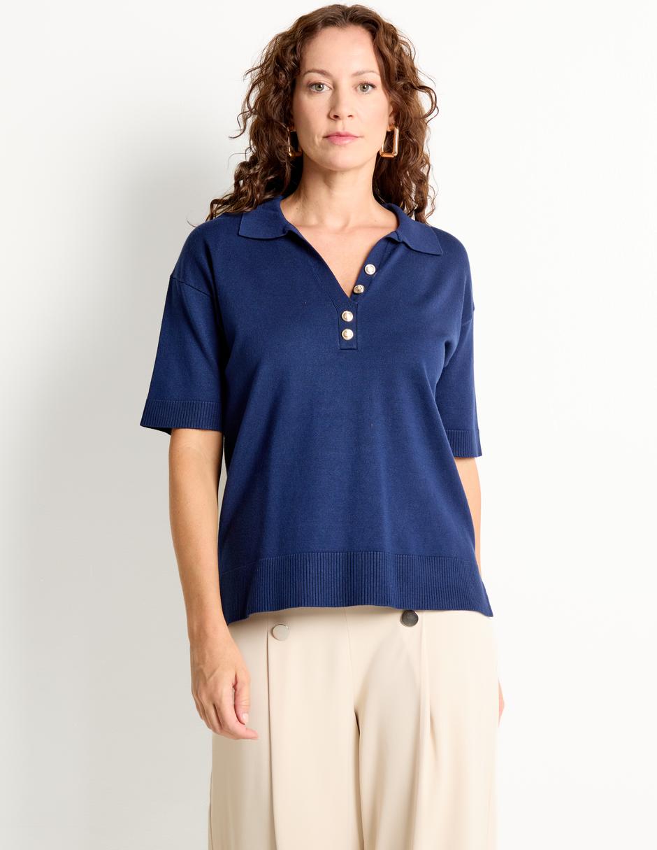 Blusa manga al codo para mujer Blusa manga al codo para mujer