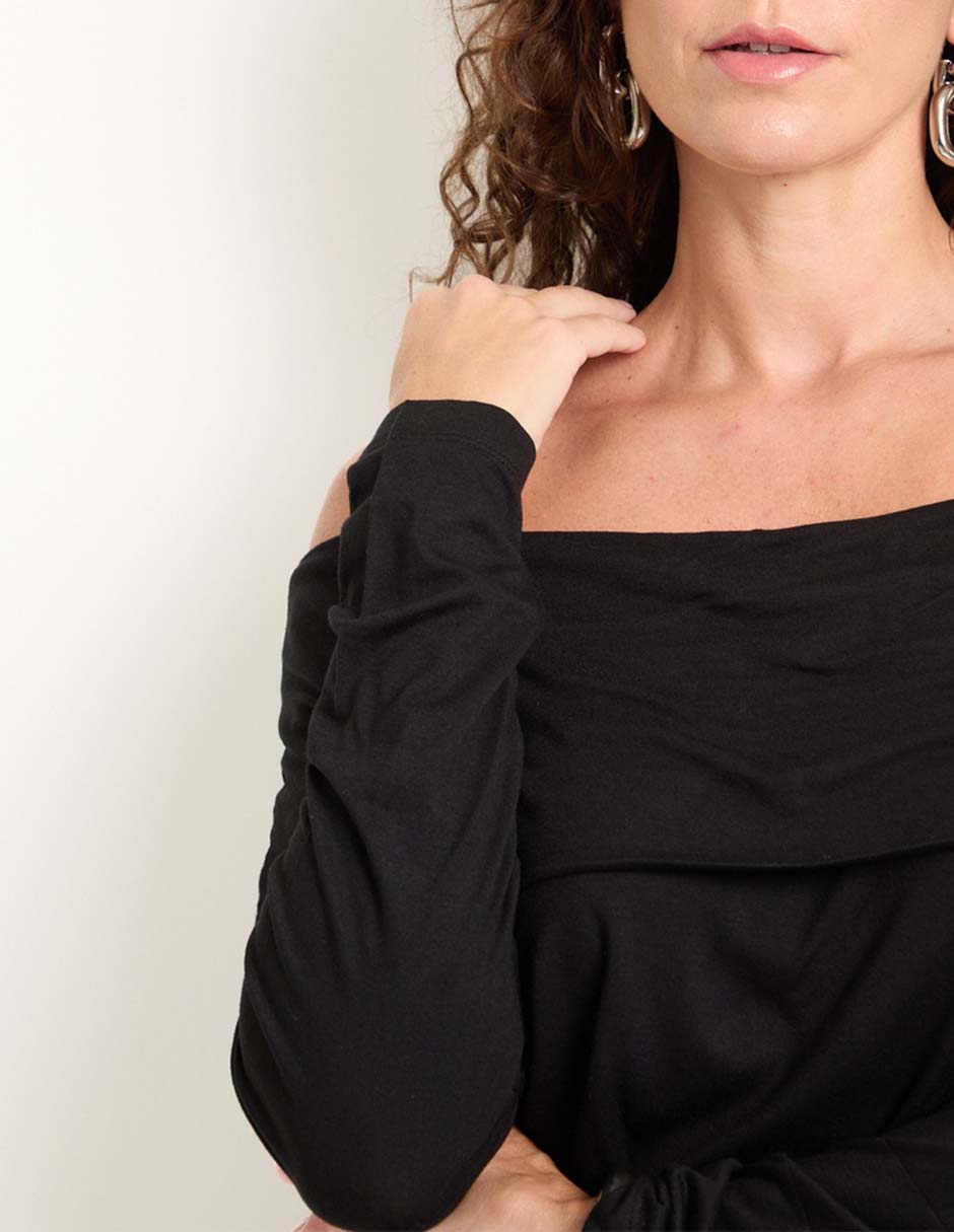 Blusa Lieb manga larga para mujer