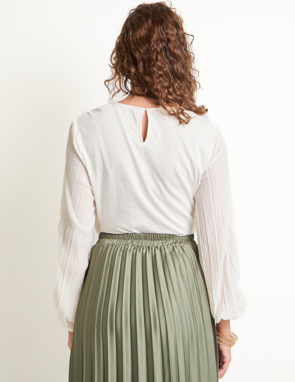 Blusa manga larga para mujer 2