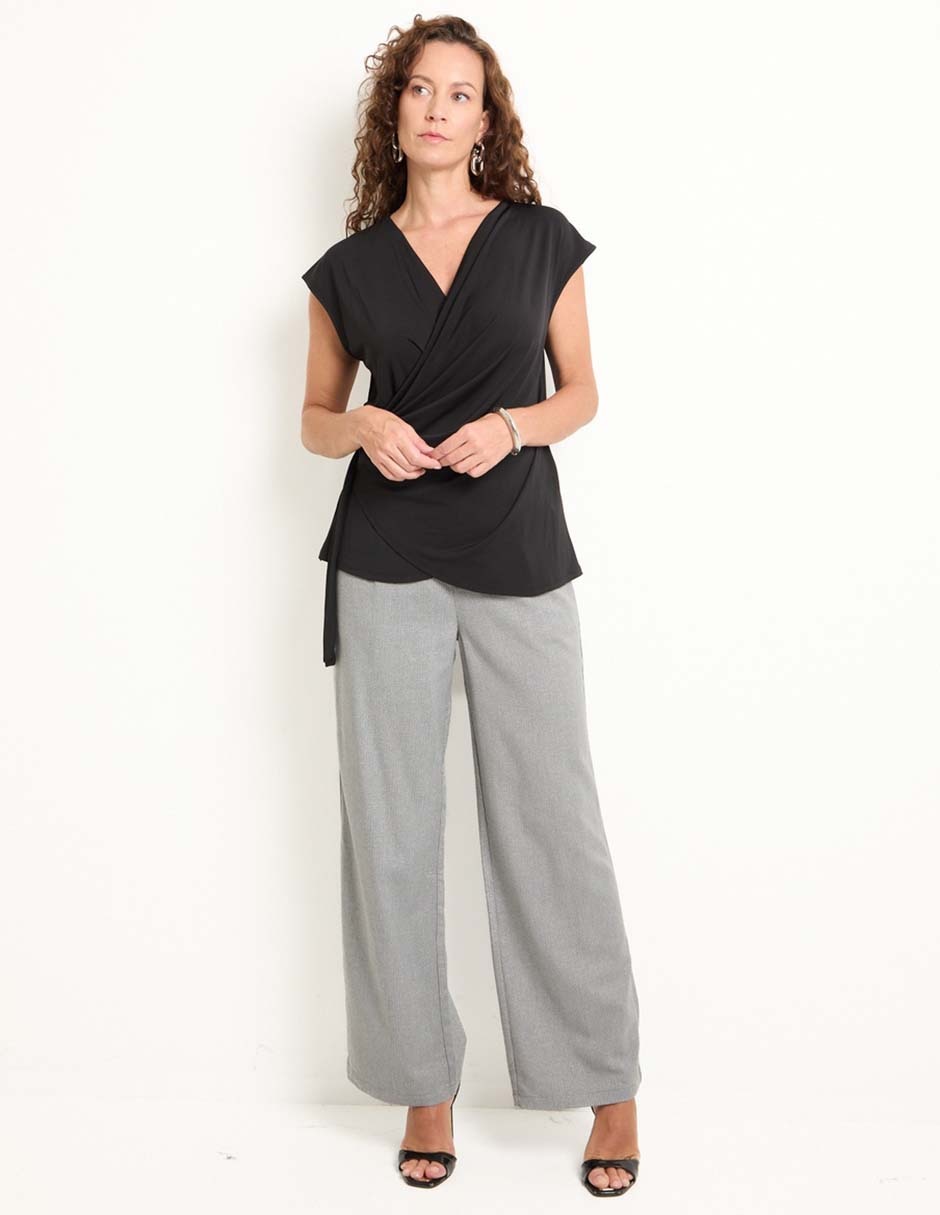 BLUSA LIEB LB2510-404 S/MAN, XG, NEGRO