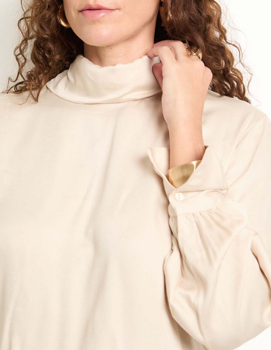 Blusa manga larga para mujer 4