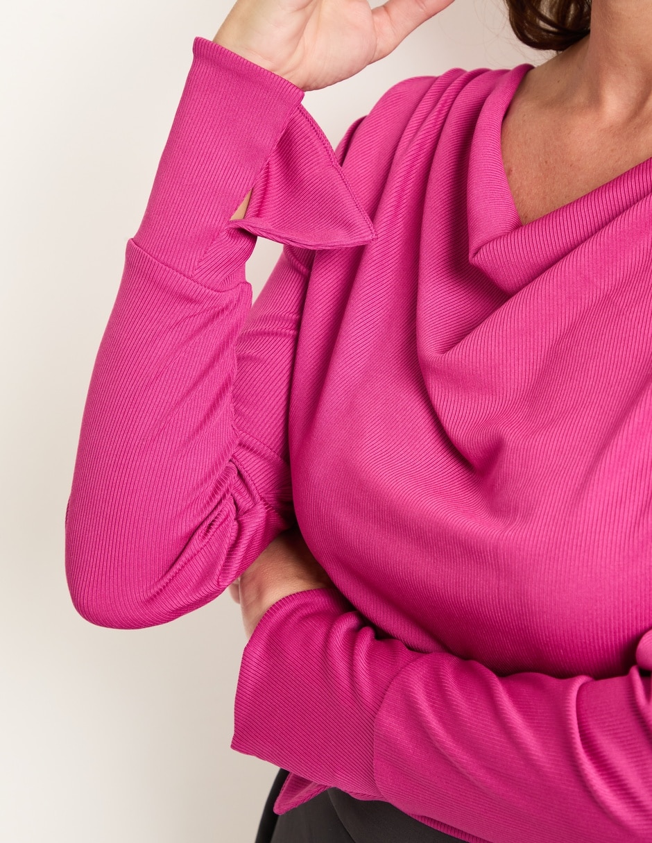 BLUSA LIEB LB2510-407 REGU, G, FUCSIA