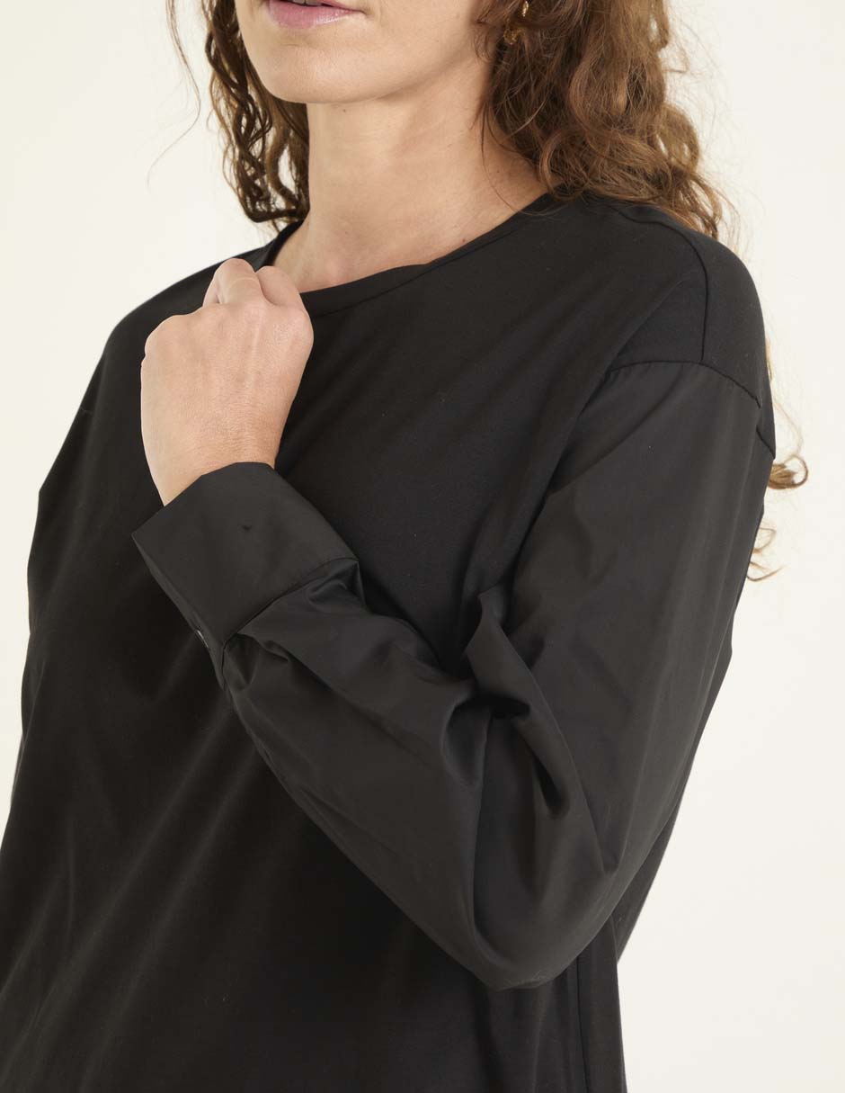Blusa manga larga para mujer 4