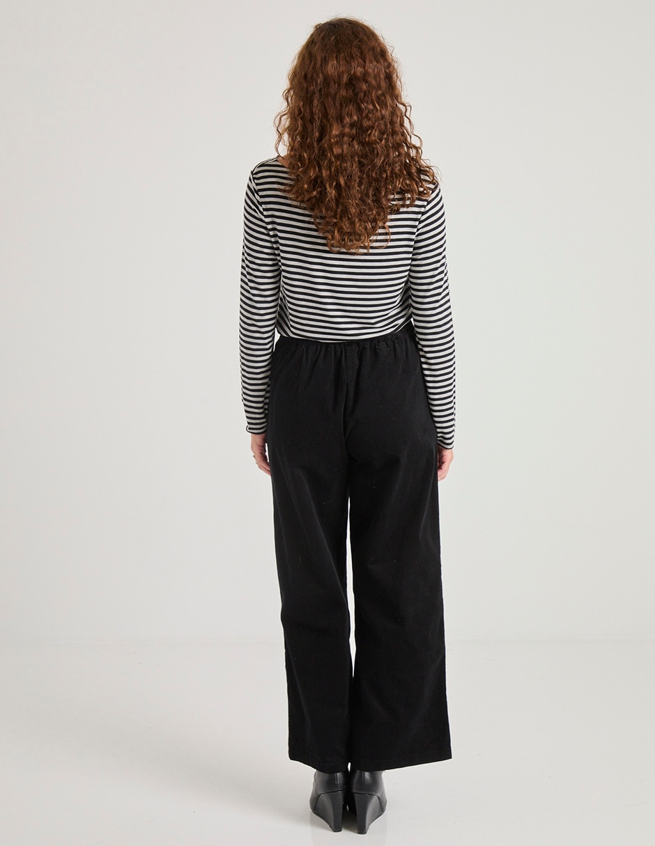Pantalón relaxed amplio para mujer 2