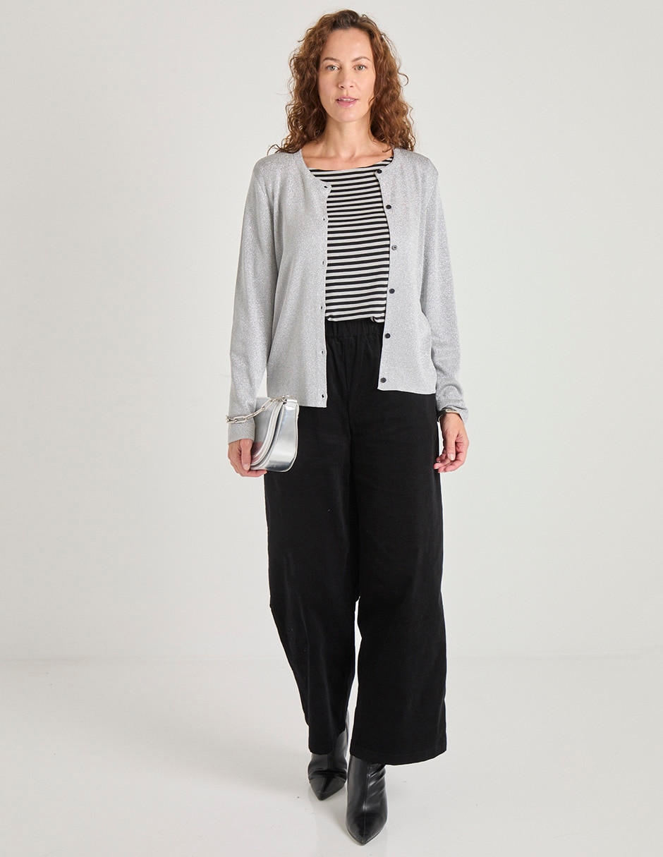 Pantalón relaxed amplio para mujer 3