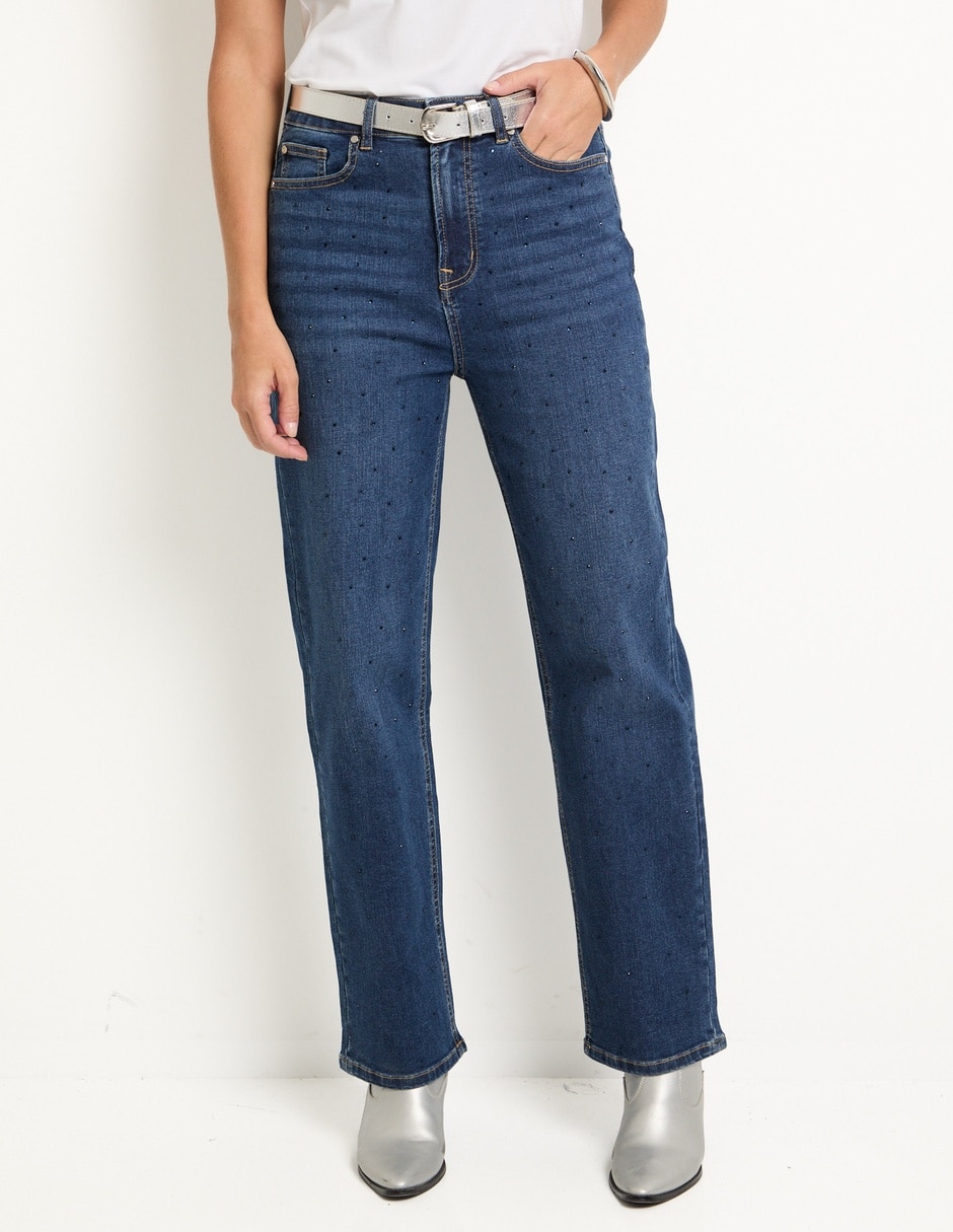 Jeans straight para mujer