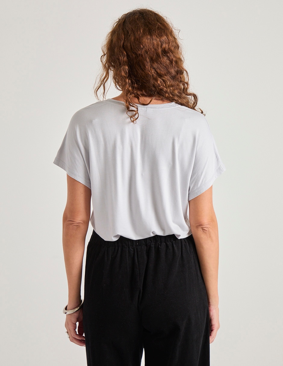 PLAYERA LIEB LB2511-444 LISO, CH, GRIS