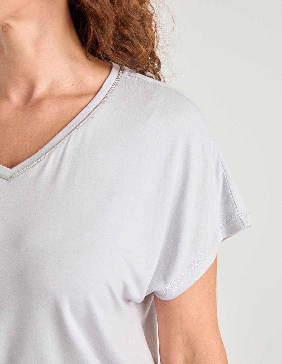 PLAYERA LIEB LB2511-444 LISO, CH, GRIS