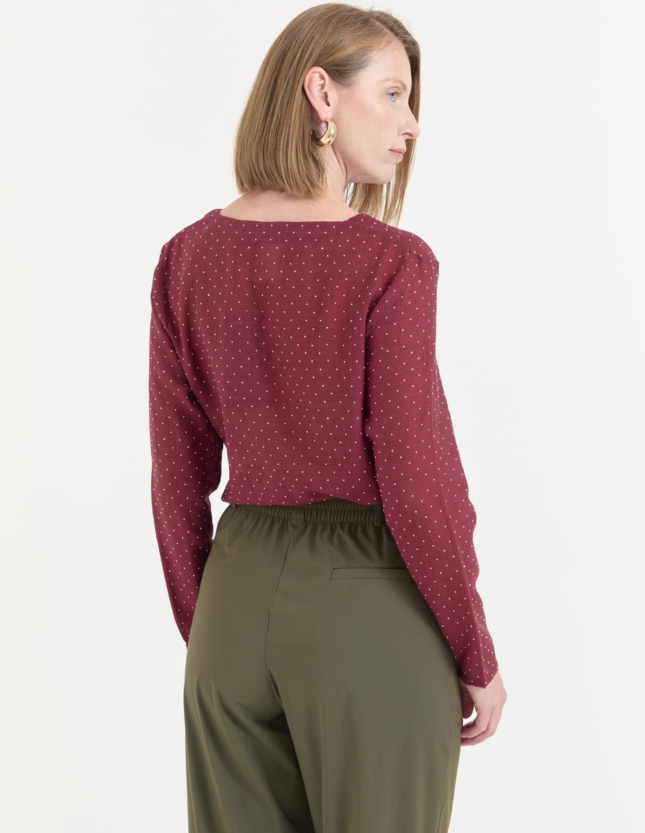 Blusa manga larga para mujer 2