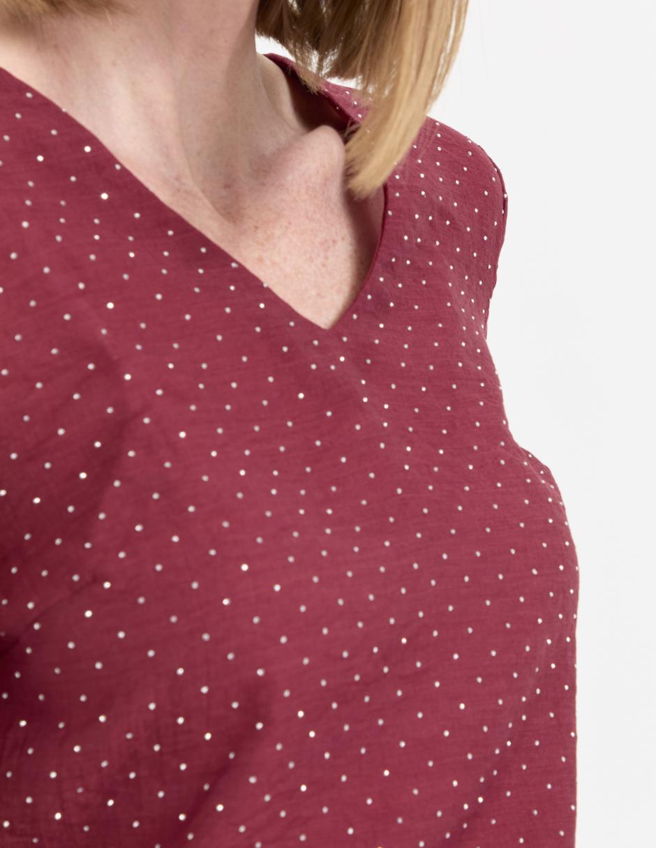 Blusa manga larga para mujer 4