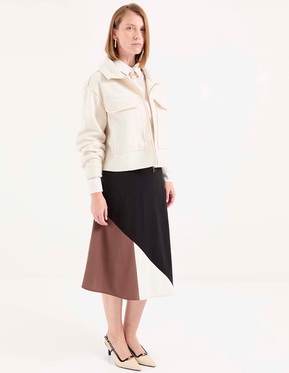 Blusa camisera manga larga para mujer 3