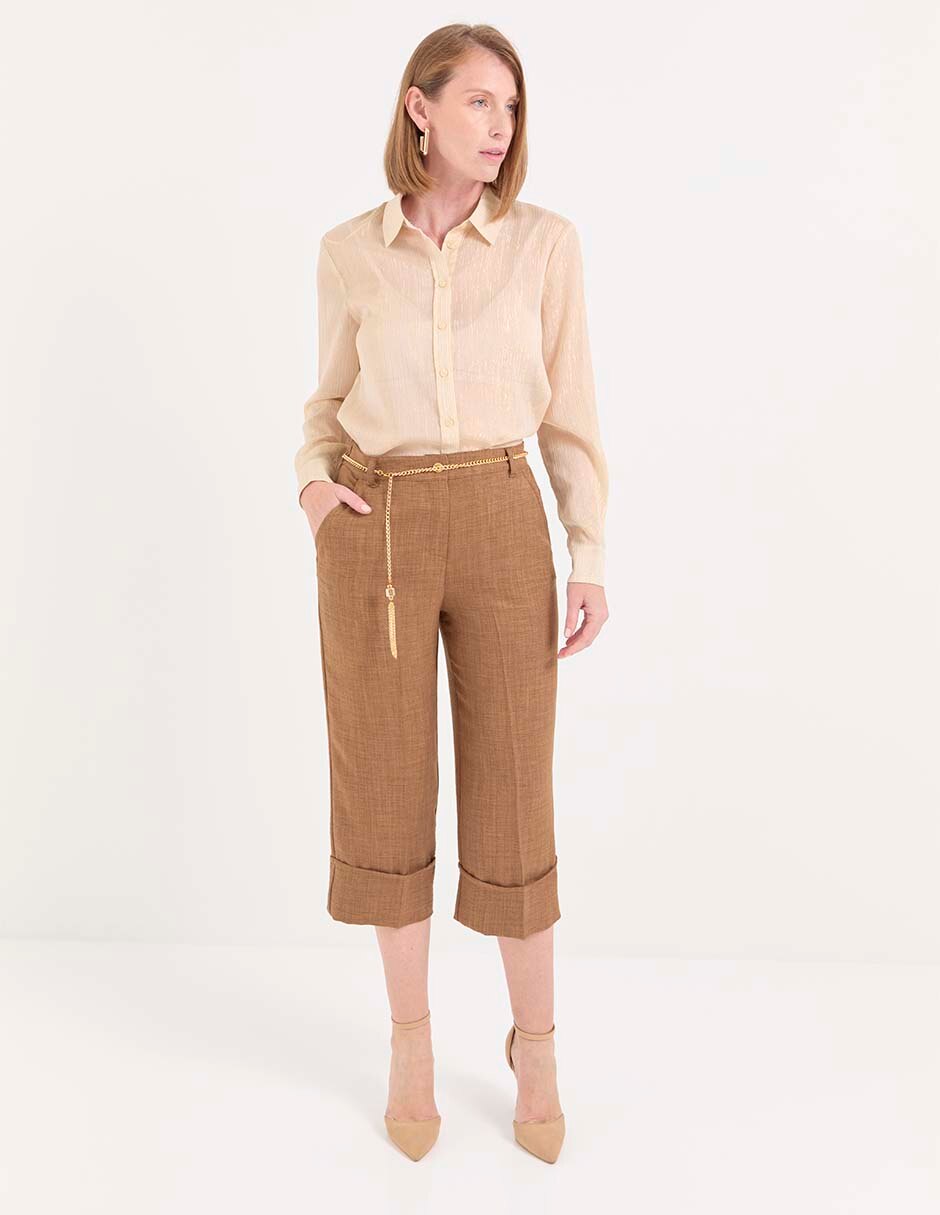 BLUSA LIEB LB2511-452 M/L CO, G, BEIGE