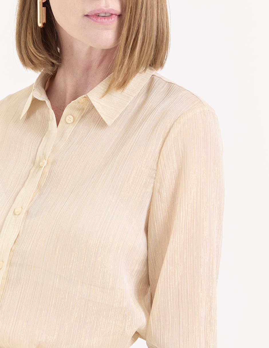 BLUSA LIEB LB2511-452 M/L CO, G, BEIGE