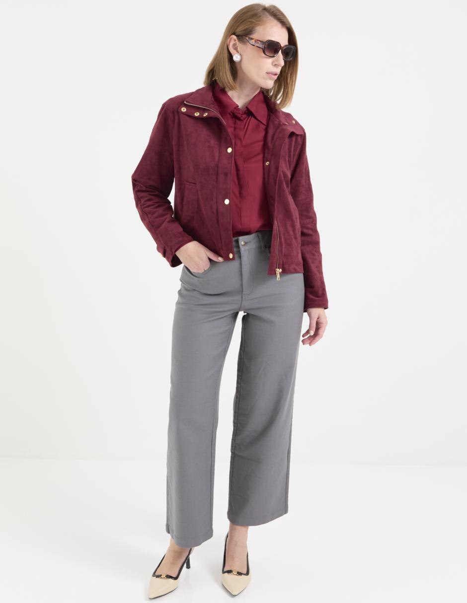 Blusa camisera manga larga para mujer 3