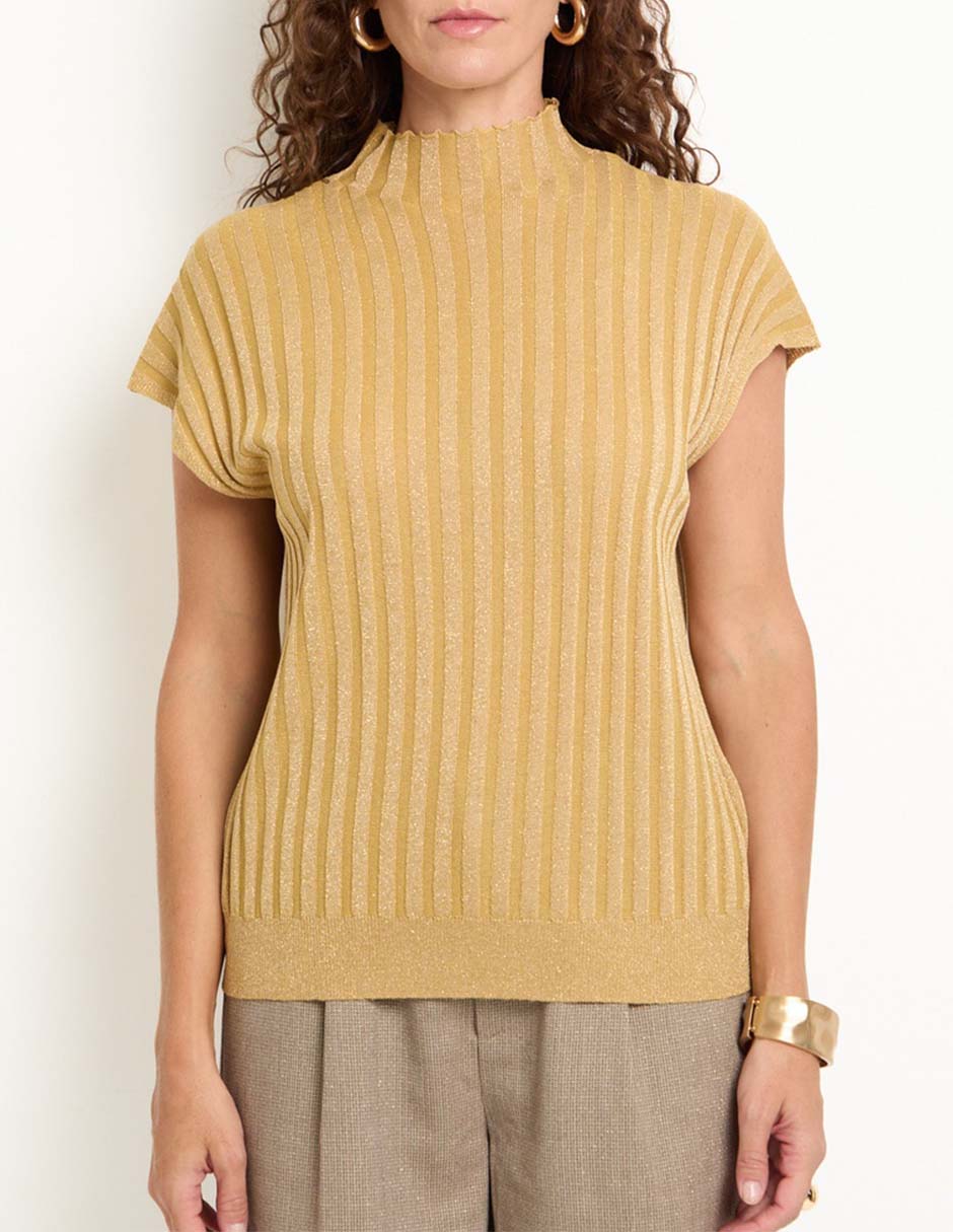 Blusa manga corta para mujer 5