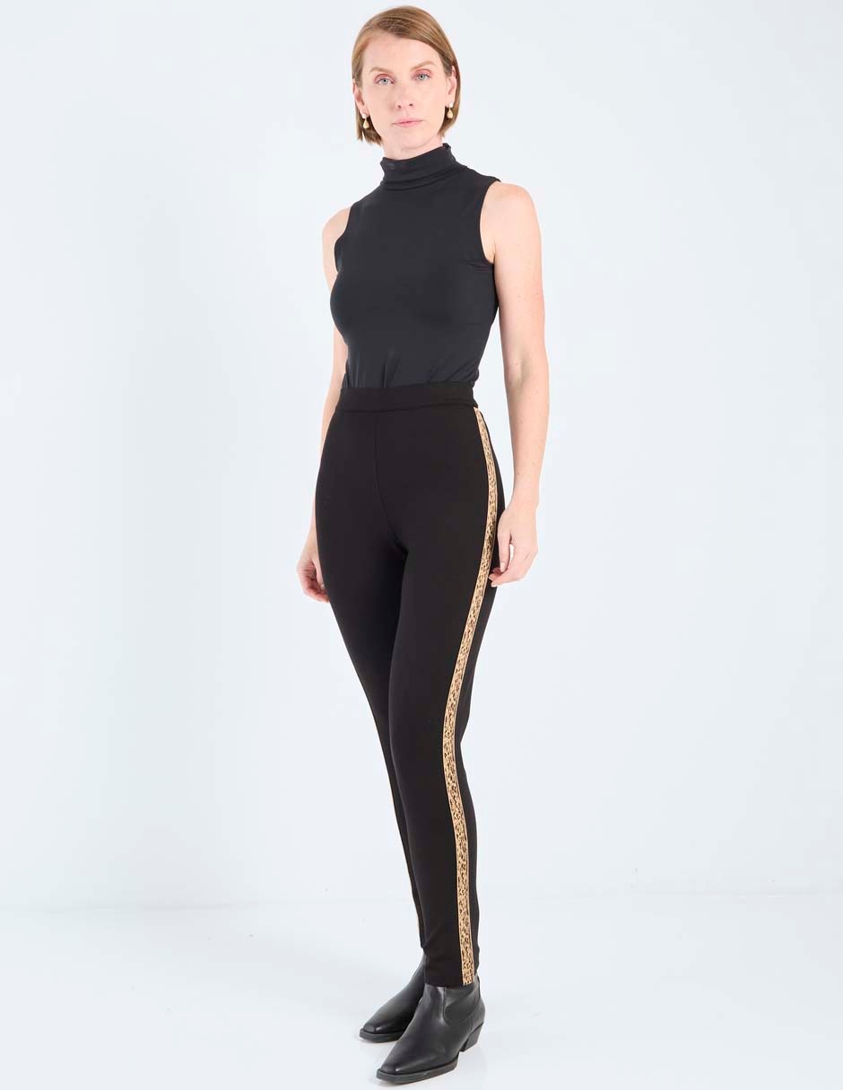 Legging a la cintura con elástico para mujer 3