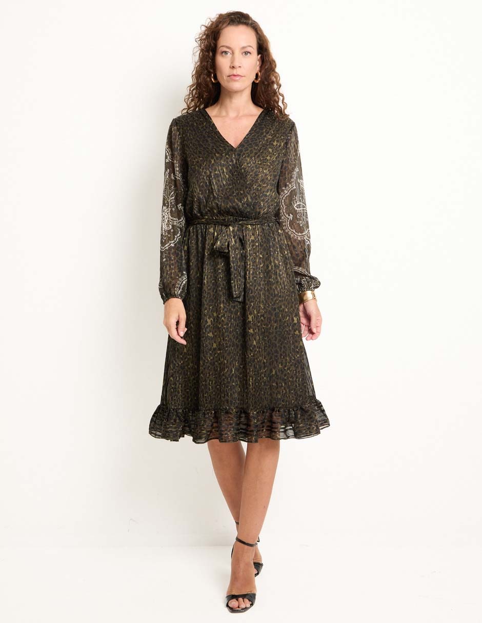 Vestido midi casual para mujer