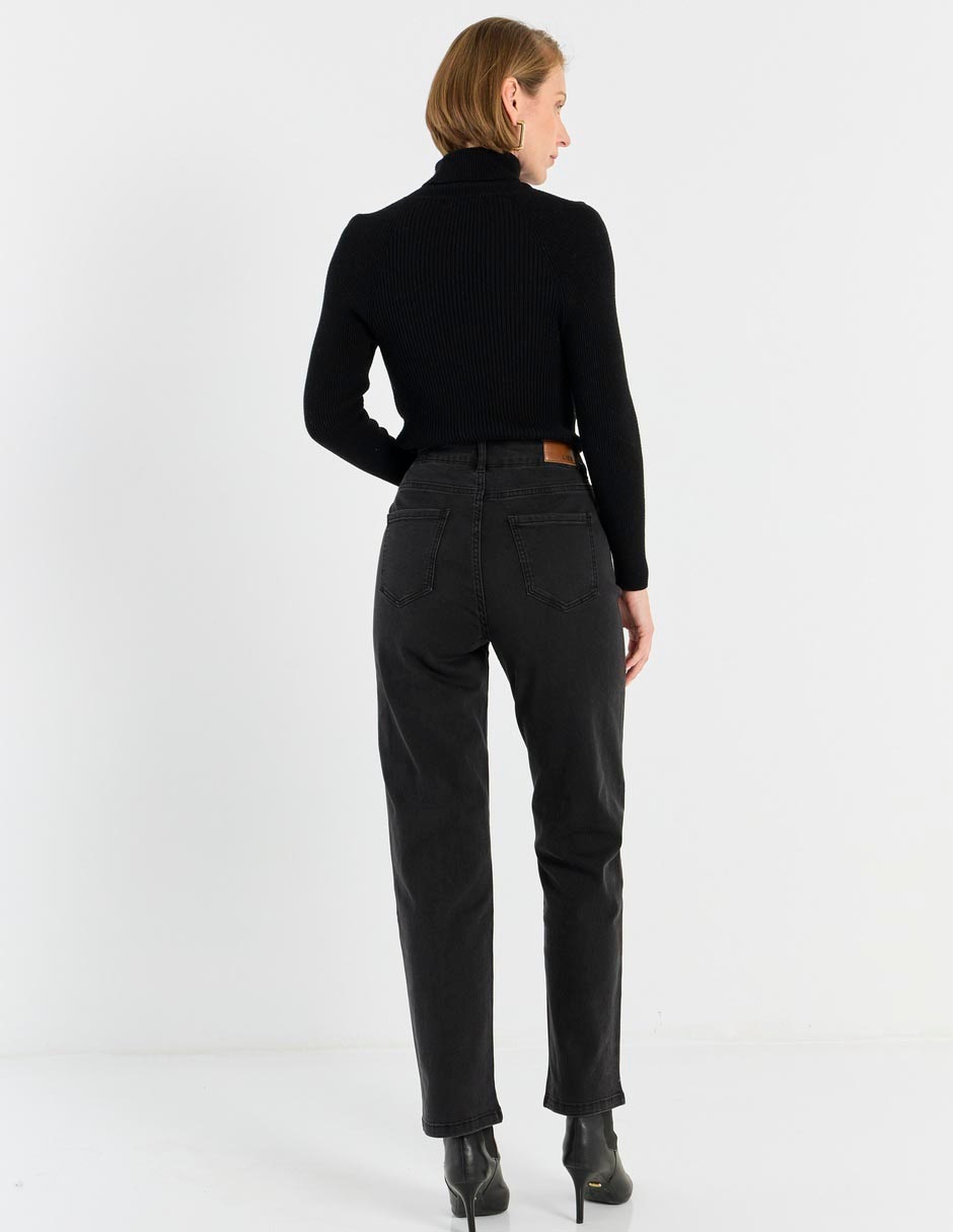 Jeans straight para mujer 2