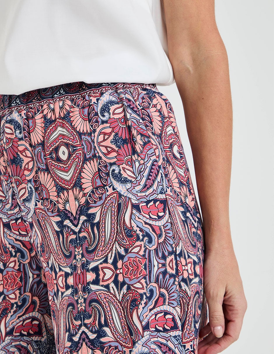 Pantalón relaxed wide leg para mujer 4