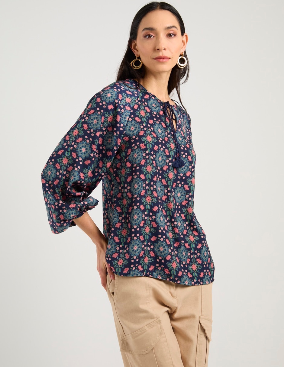 Blusa manga larga para mujer 2