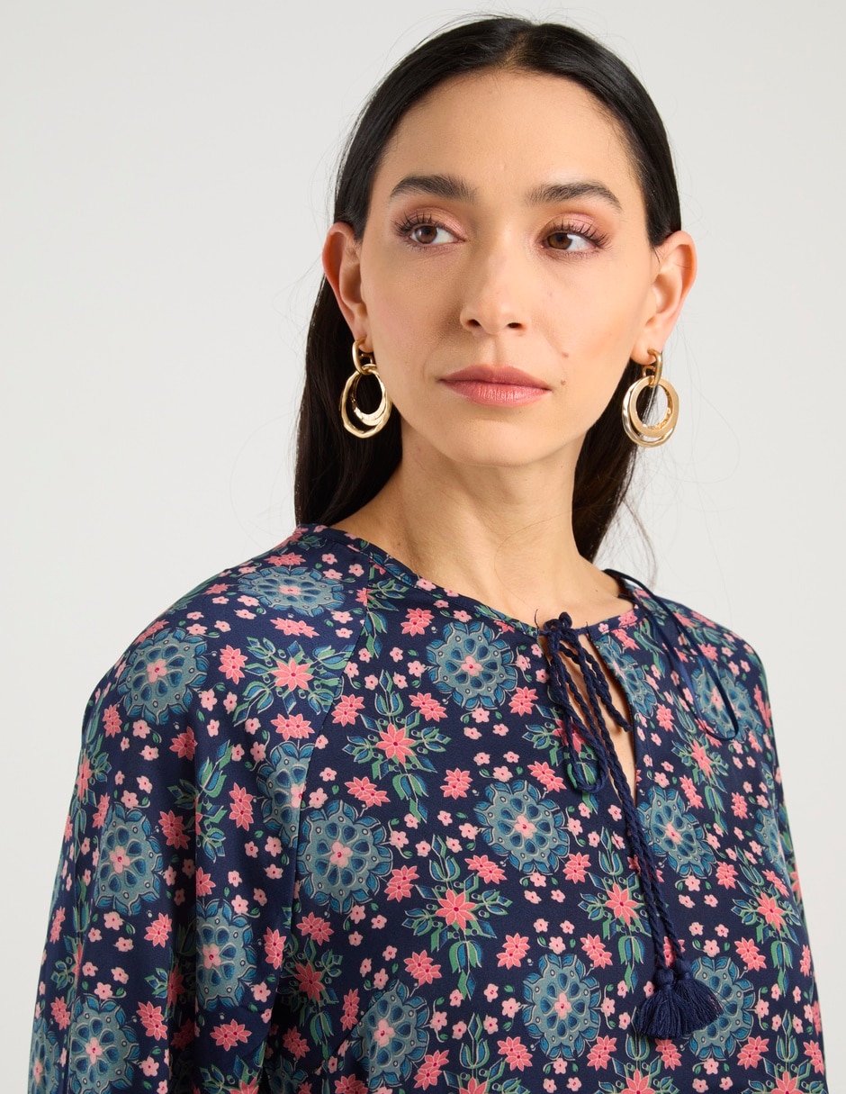 Blusa manga larga para mujer 4