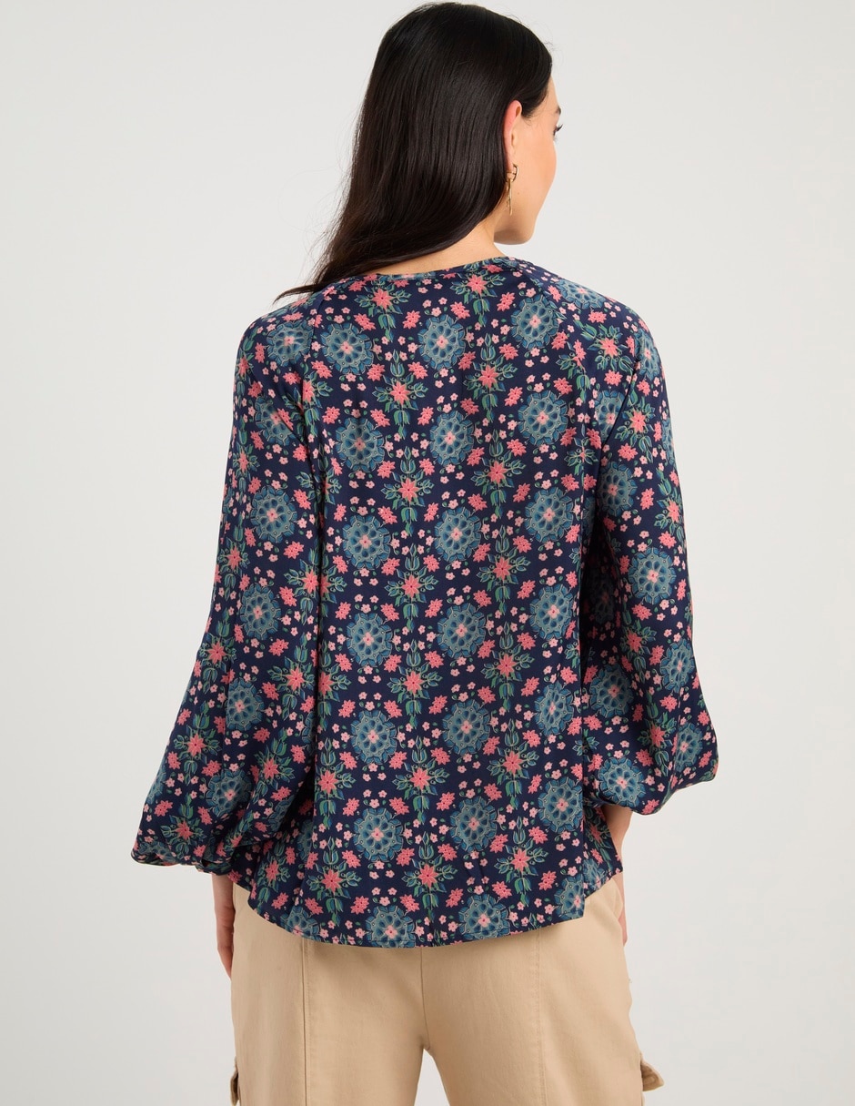 Blusa manga larga para mujer 6