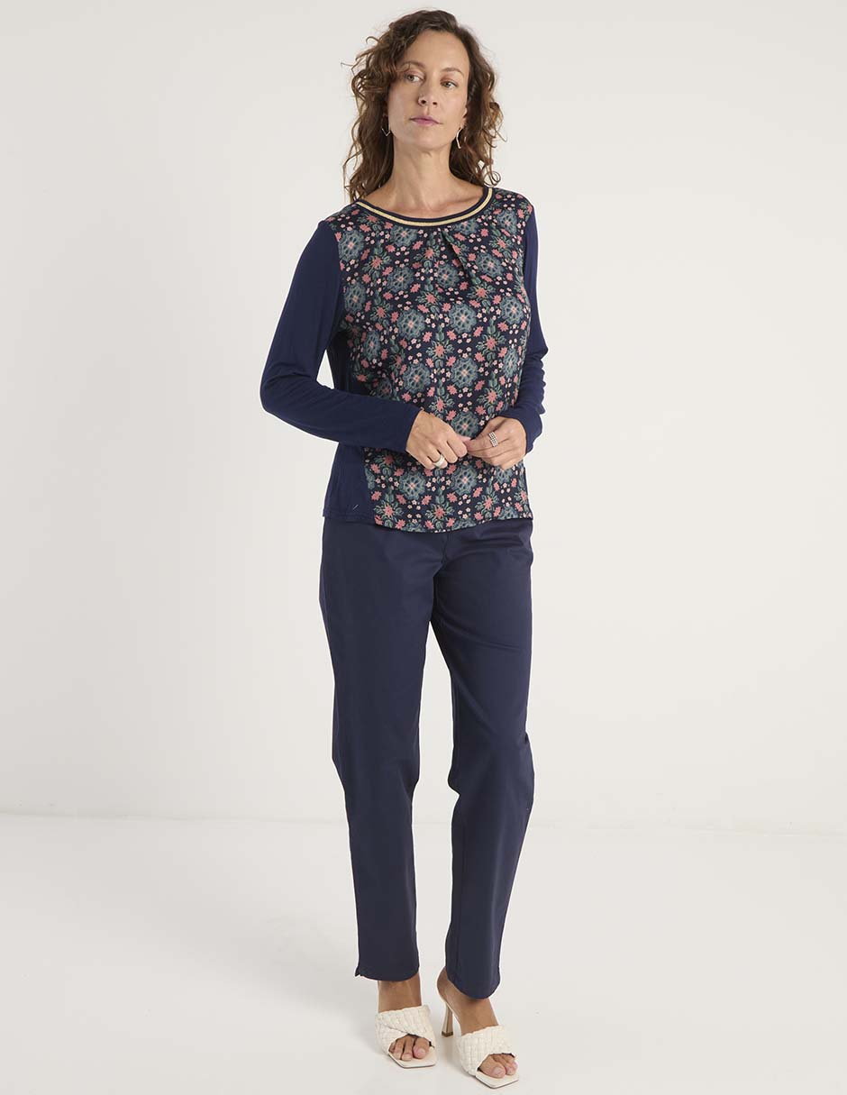 Blusa manga larga para mujer 3