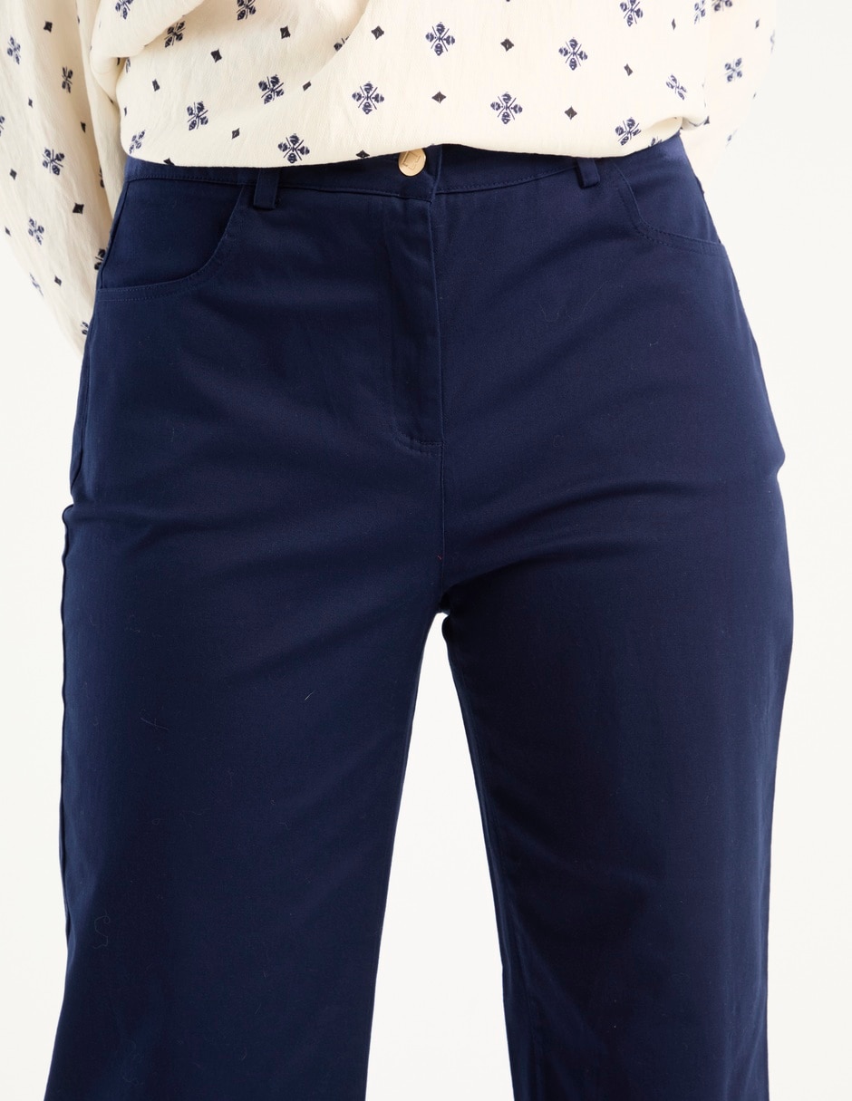 Pantalón relaxed straight para mujer 4