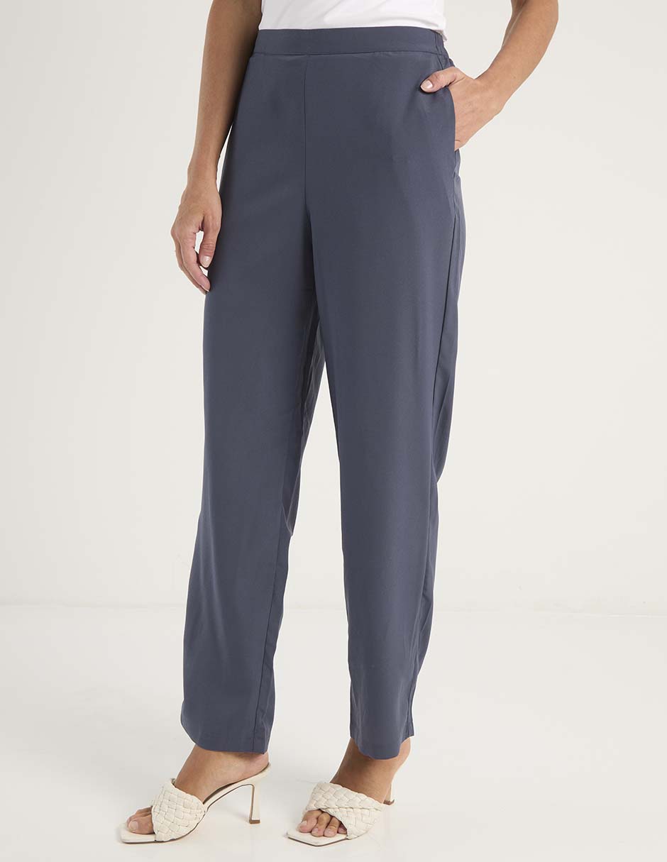 Pantalón de vestir slim para mujer