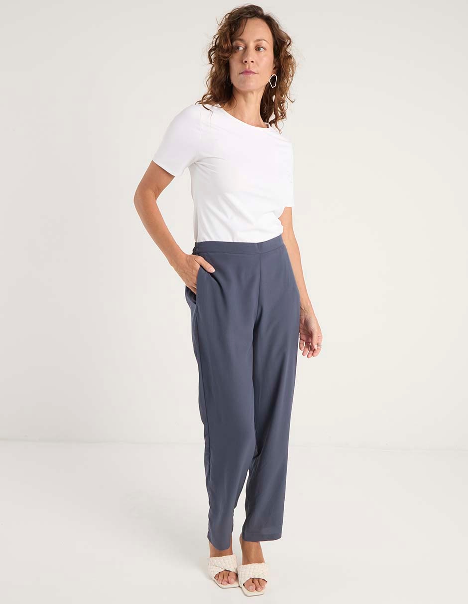 Pantalón de vestir slim para mujer 2