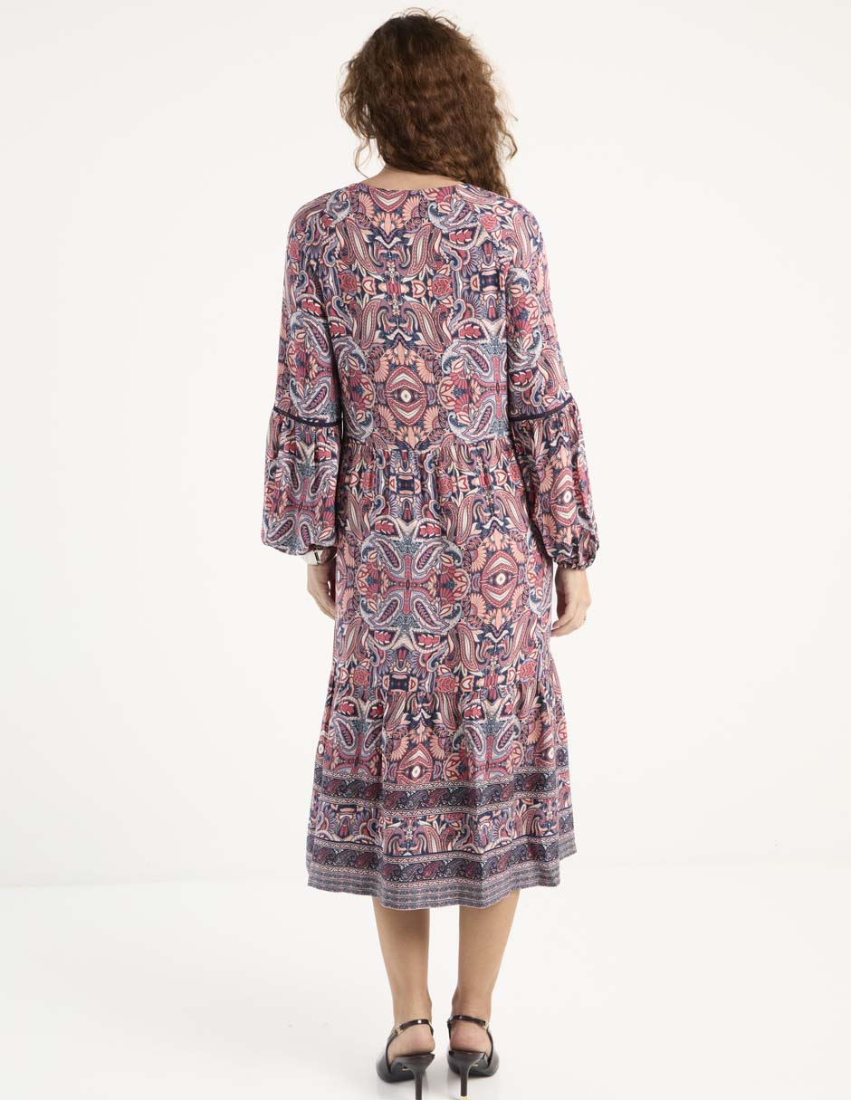 Vestido midi casual para mujer 2