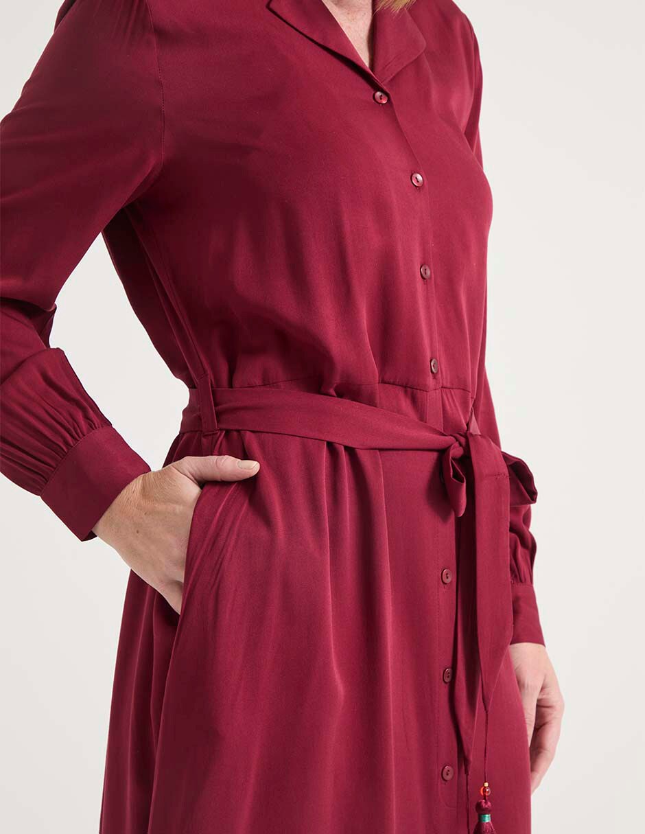 Vestido midi casual para mujer 4