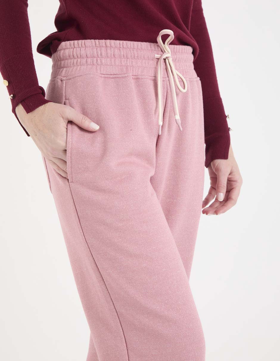 Pants regular con agujeta para mujer 4
